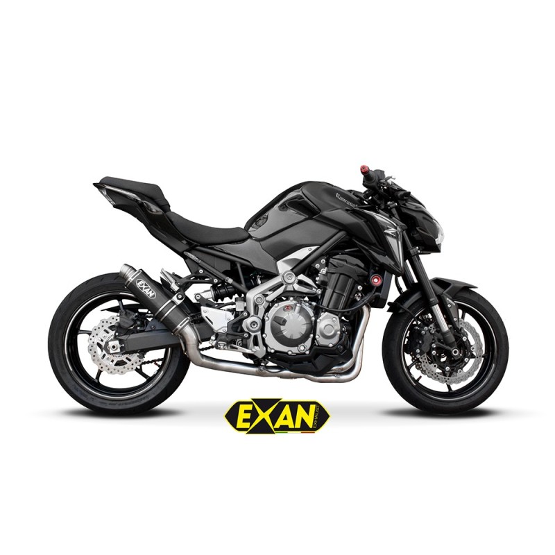 Sportauspuff Exan Kawasaki Z900E (A2) 2018 - 2022 Sportauspuff Exan Kawasaki Z900E (A2) 2018 - 2022
