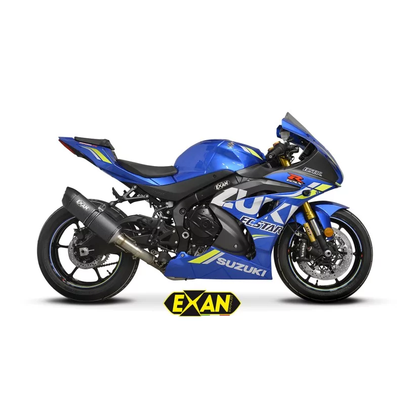 Sportauspuff Exan Suzuki Gsx-r 1000 2017 - 2021 Sportauspuff Exan Suzuki Gsx-r 1000 2017 - 2021