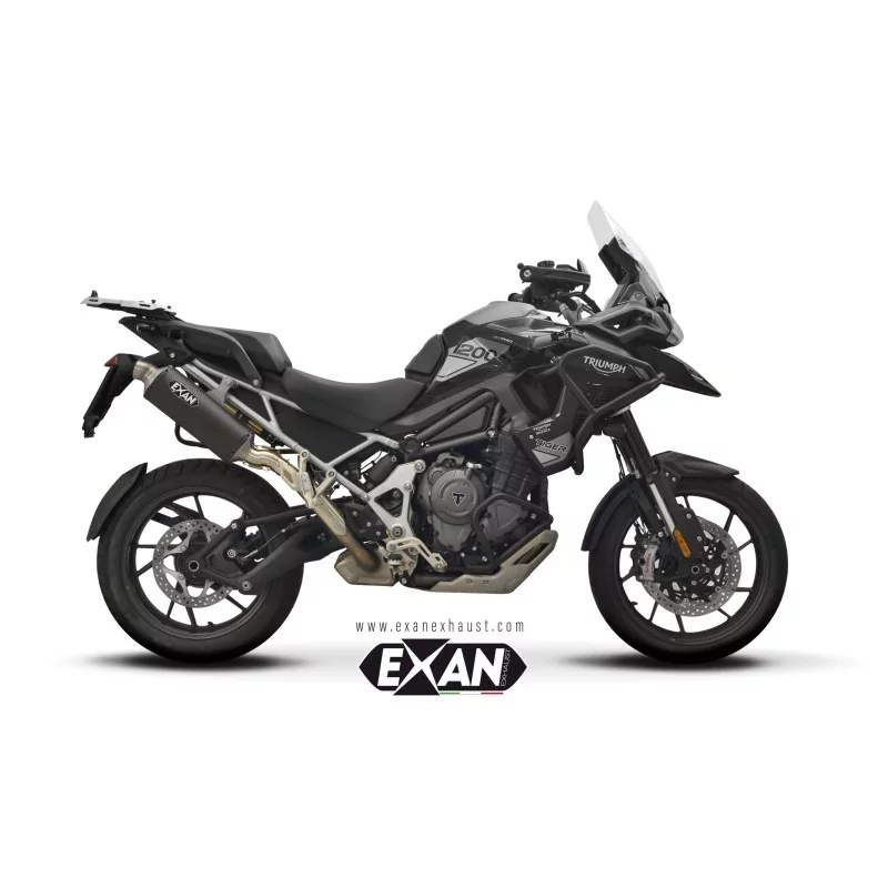 Exan Triumph TIGER 1200 GT PRO/RALLY/EXPLORER 2022/2023 Ovale Rally Exan Triumph TIGER 1200 GT PRO/RALLY/EXPLORER 2022/2023 Ovale Rally