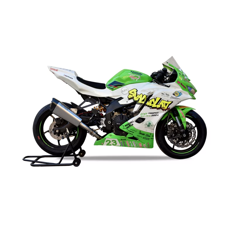 Scarico Mt-Race Kawasaki ZX-4R 2023-2025 Scarico Mt-Race Kawasaki ZX-4R 2023-2025