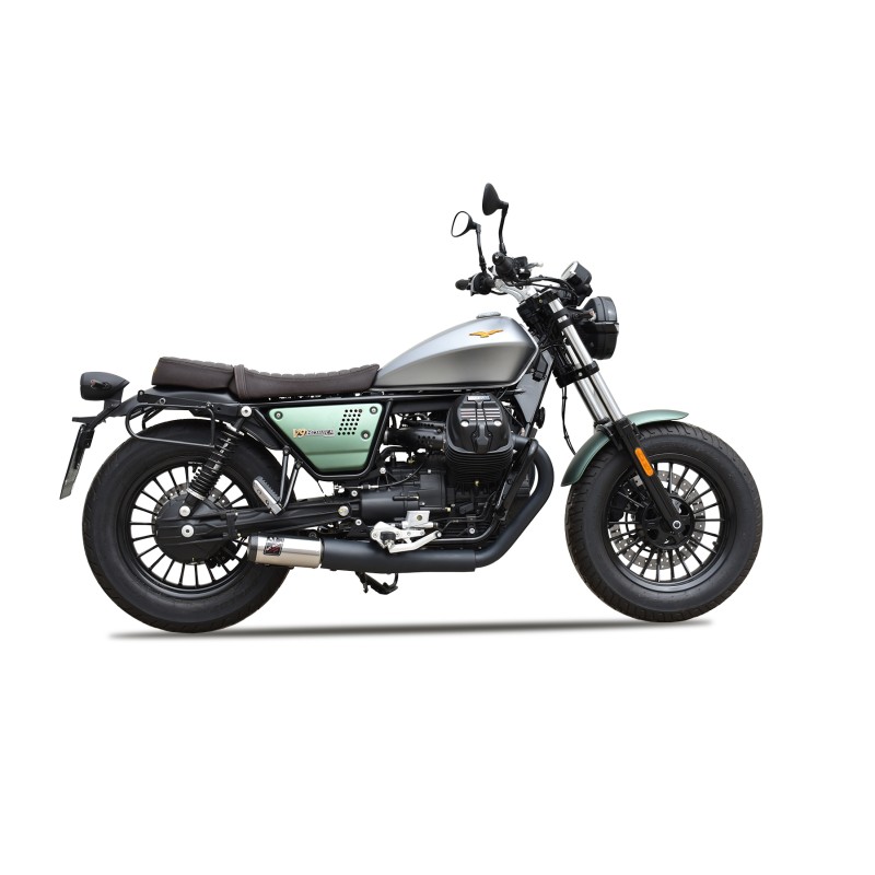 Sportauspuff Mt-Race Moto Guzzi V9 Bobber 2021-2024 Sportauspuff Mt-Race Moto Guzzi V9 Bobber 2021-2024