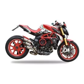 Exhaust Mt-Race Mv Agusta Dragster Euro 3 2014-2017