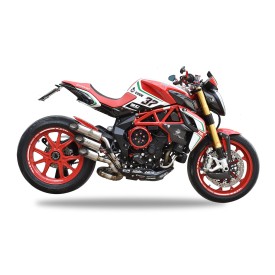 Sportauspuff Mt-Race Mv Agusta Dragster Euro 4-5 2018-2025
