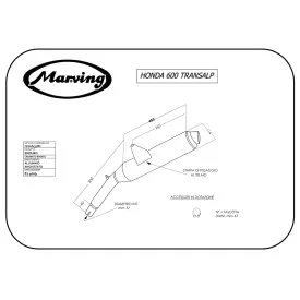 Marving H/AAA/35/BC Honda Xlv 600 Transalp