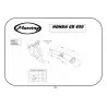 Marving H/3304/BC Honda Cb 650