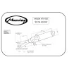 Marving H/2163/BC Honda Ntv 650 Revere 95/96