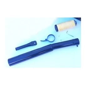 Recambio Marving Terminal Racing Completo Cromado Negro