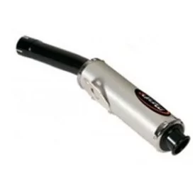 Marving Ersatzteil Kompletter schwarz verchromter Super-Endurance-Endschalldämpfer