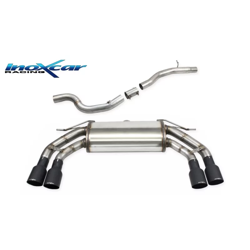 InoxCar CUPRA ATECA 2.0 TSI (190cv) 4-Drive 2023-2026 CATBACK.ATECA.01.90CBLACK