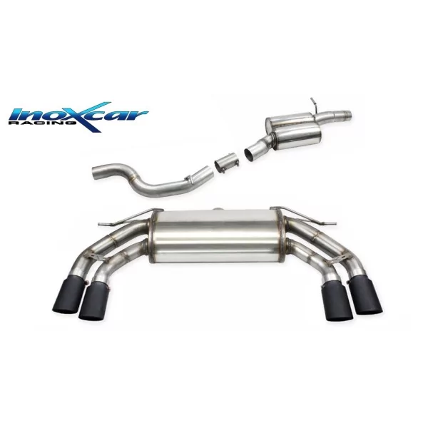 InoxCar CUPRA ATECA 2.0 TSI (190cv) 4-Drive 2023-2026 CATBACK.ATECA.02.90X70BM