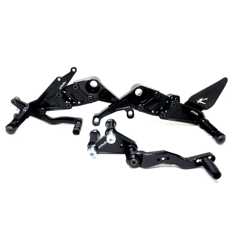 Estriberas Retrasadas Valter Moto Tipo 1.5 (Cambio Estándar) [Sin Caballete] - Aprilia RS660/Tuono 660 20-24