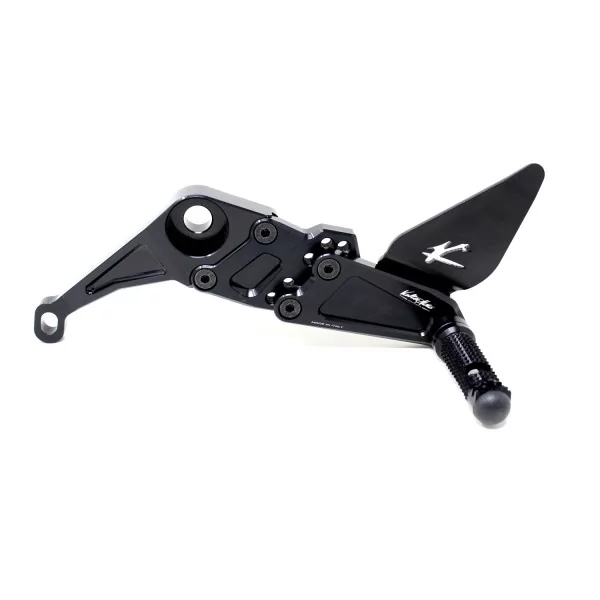 Repose-pieds Reculés Valter Moto Type 1.5 (Sélecteur Standard) [Sans Béquille] - Aprilia RS660/Tuono 660 20-24
