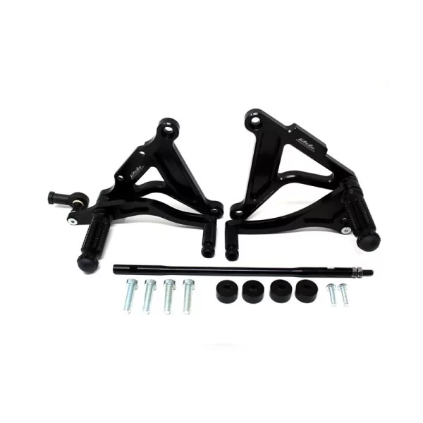 Repose-pieds Reculés Valter Moto Type 1 (Sélecteur Standard) - Honda HORNET 600 98-06