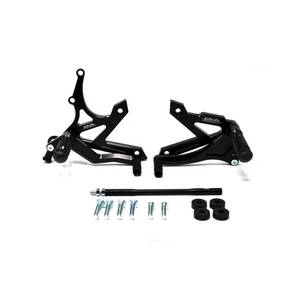 Pedane Arretrate Valter Moto Tipo 1 (Cambio Standard) - Kawasaki Z750/R/ABS 07-13