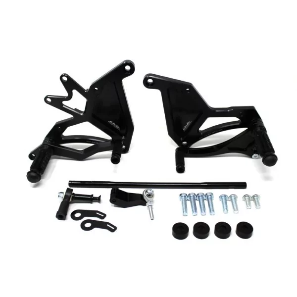 Repose-pieds Reculés Valter Moto Type 1 (Sélecteur Standard) - Kawasaki ER6N 09-11