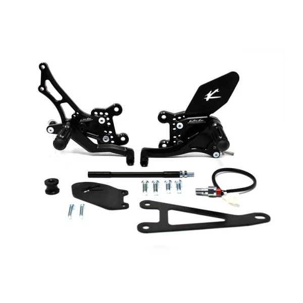 Repose-pieds Reculés Valter Moto Type 1.5 (Sélecteur Standard) - Aprilia RSV4/R/TUONO 13-16