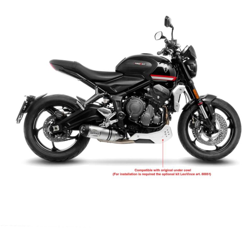 Montagekit Leovince Triumph TRIDENT 660 2021 - 2024 Montagekit Leovince Triumph TRIDENT 660 2021 - 2024
