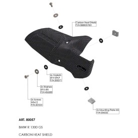 Paracalore Leovince Bmw R 1300 GS 2023 - 2026