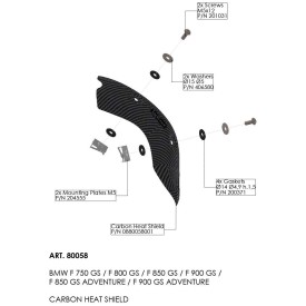 Paracalore Leovince Bmw F 800 GS 2024 - 2026