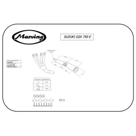 Marving S/3503/BC Suzuki Gsx 750 E