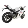 Termignoni Slip-On-Kit Conical Edelstahl Schwarz ZX Moto 500 RR 2025-