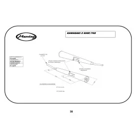 Marving K/2033/BC Kawasaki Z 750