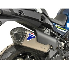 Termignoni Silenciador Slip-On Acero Inoxidable Titanio CFMOTO 800 MT Touring 2025 - 2026