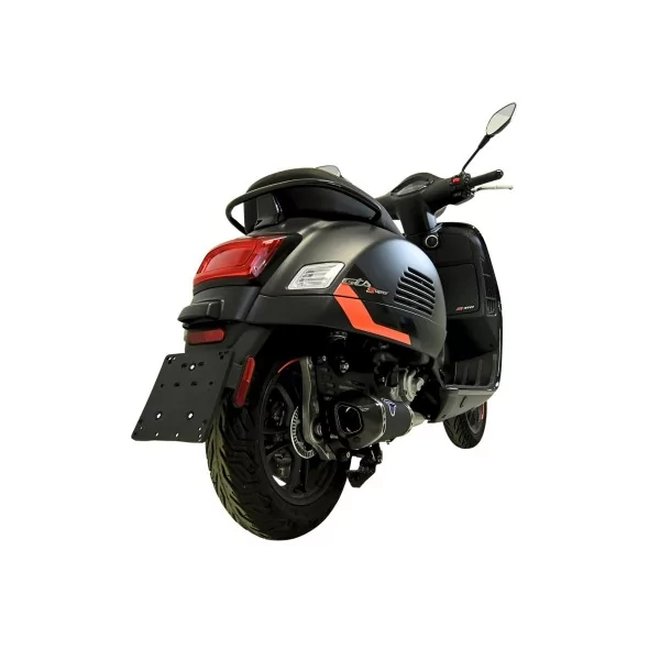 Termignoni Slip-On-Kit Conical Schwarz Edelstahl Vespa GTS 310 2025 - 2026