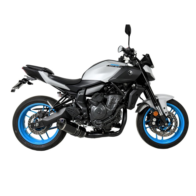 Termignoni Système Complet Acier Inoxydable Noir Carbone Yamaha MT-07 2021 - 2024