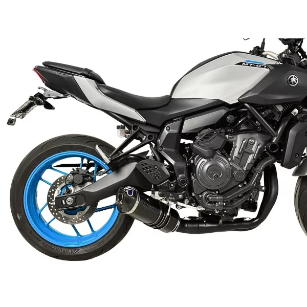 Termignoni Sistema Completo Acero Inoxidable Negro Carbono Yamaha MT-07 2025 - 2026