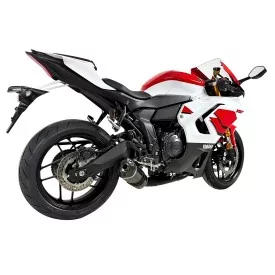 Termignoni Sistema Completo Acero Inoxidable Negro Carbono Yamaha R7 2021 - 2026