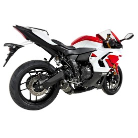 Termignoni Système Complet Acier Inoxydable Noir Carbone Yamaha R7 2021 - 2026