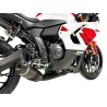 Termignoni Komplettanlage Schwarz Edelstahl Carbon Yamaha R7 2021 - 2026
