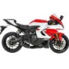 Termignoni Sistema Completo Acero Inoxidable Negro Carbono Yamaha R7 2021 - 2026