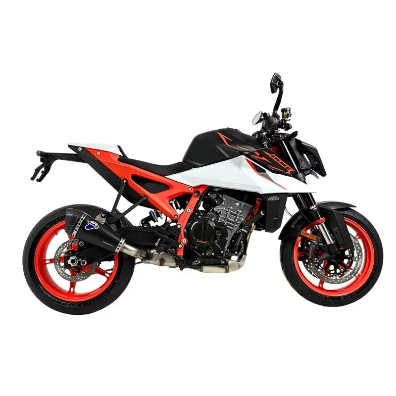 Termignoni Silencieux Slip-On Acier Inoxydable Titane Noir KTM 990 Duke 2024 - 2026