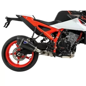 Termignoni Silenciador Slip-On Acero Inoxidable Titanio Negro KTM 990 Duke 2024 - 2026