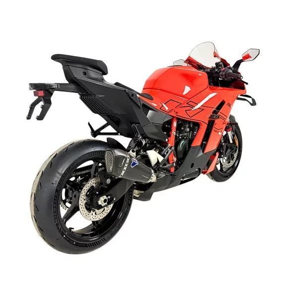 Termignoni Slip-On-Schalldämpfer Schwarz Edelstahl Titan KTM RC 990 2025 - 2026