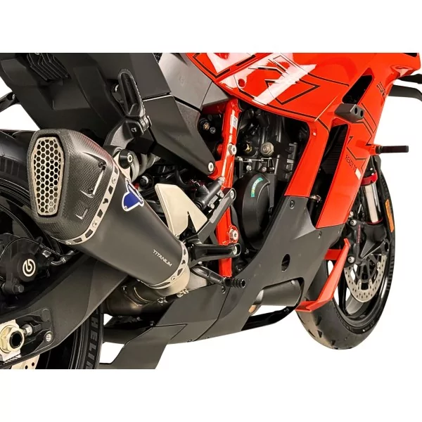 Termignoni Slip-On-Schalldämpfer Schwarz Edelstahl Titan KTM RC 990 2025 - 2026