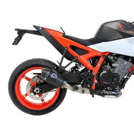 Termignoni Slip-On-Kit Conical Black Schwarz Edelstahl Titan KTM 990 Duke 2024 - 2026
