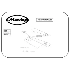 Marving M/2069/BC Moto Morini 500