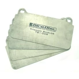 Girodisc TS-0916-4 Titan-Hitzeschilde Porsche 4-piston front caliper