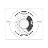Disegno tecnico orientamento dischi Girodisc A1-145