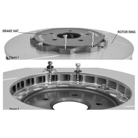 Girodisc D2-204 replacement ring assembly technical drawing