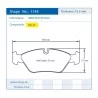 Pagid Racing 1144 RSL29 E1144R29 - shape 1144 drawing