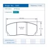 Pagid Racing 1269 RSH42 E1269RSH42 - dibujo forma 1269