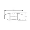 Pagid Racing 1749 RST5E E1749RST5E - Zeichnung Form 1749