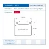 Pagid Racing 3102 RST4 E3102RST4 - Zeichnung Form 3102