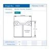Pagid Racing 4304 RSH3 E4304RSH3 - shape 4304 drawing