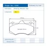 Pagid Racing 4346 RSL1 E4346RSL1 - disegno sagoma 4346