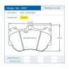 Pagid Racing 4907 RSL29 E4907R29 - disegno sagoma 4907